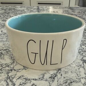 White and Blue Ceramic Bowl